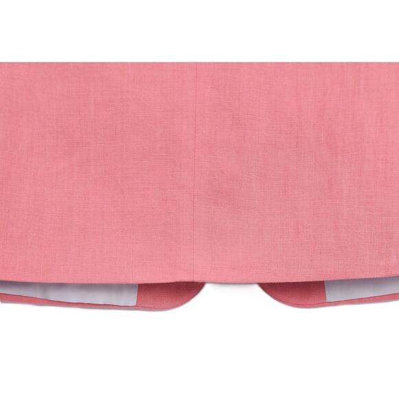 Tommy Hilfiger Men's Modern-Fit 100% Linen 2-Piece Suit Light Red 46R 40x29 NWT - Picture 7 of 13